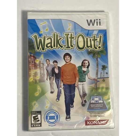 Walk it Out (Nintendo Wii, 2010) Brand New Sealed - Picture 1 of 4